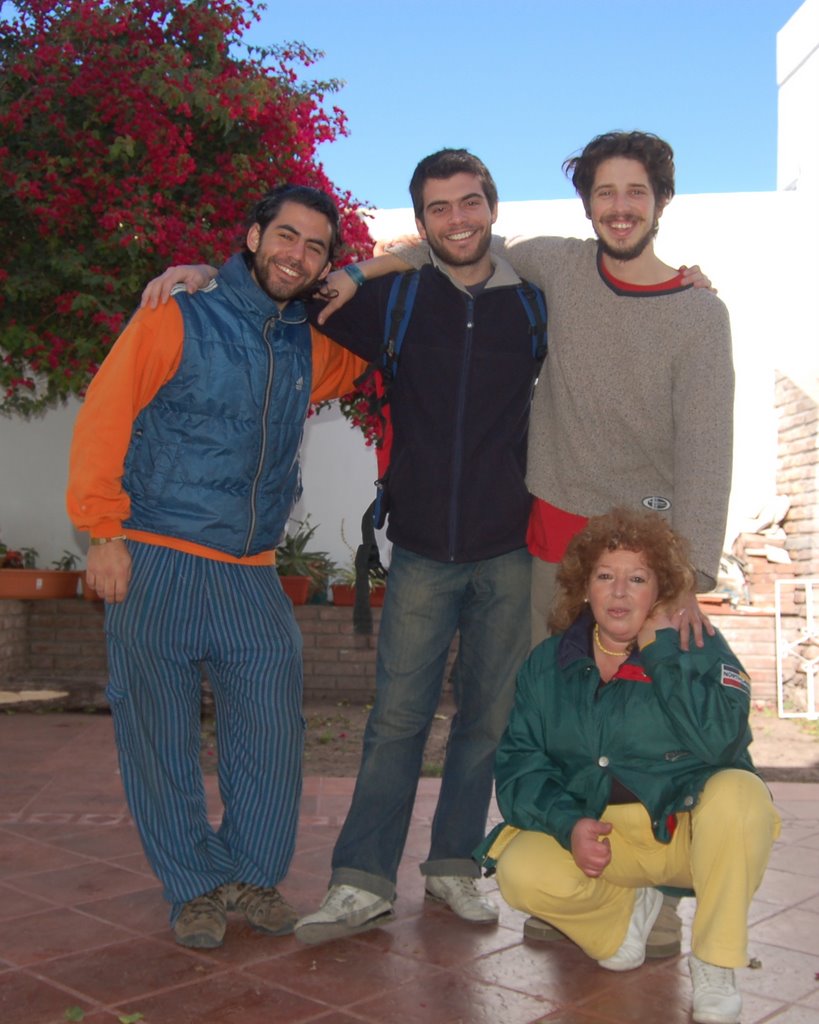 Susana y Mati, nuestros anfitriones